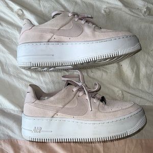 Nike Pink Platform Sneakers